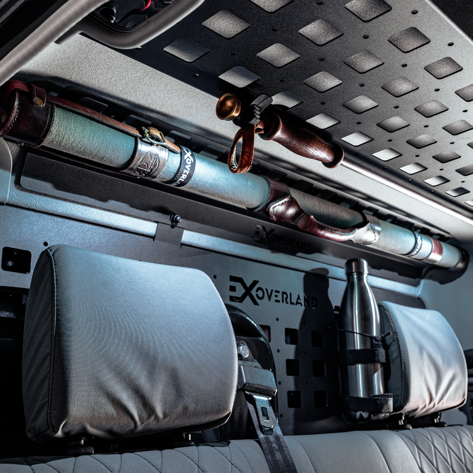 Molle Shelf - inner roof [Land Cruiser 79 DC] | EXoverland