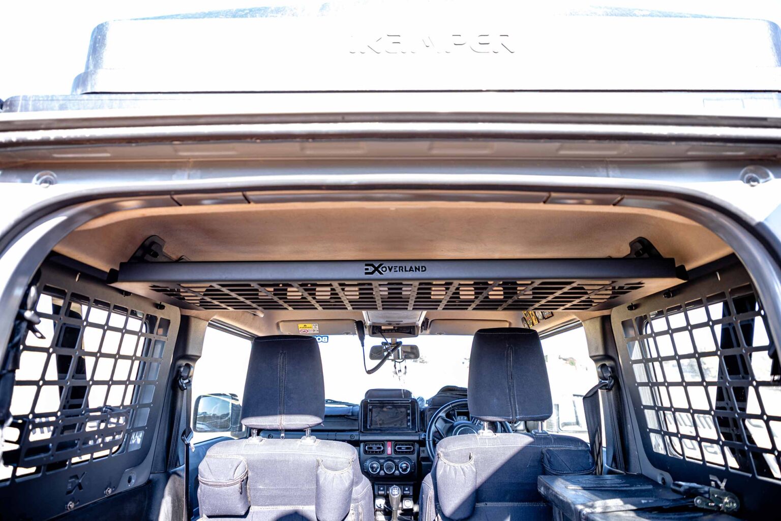 REAR ROOF SHELF [JIMNY 3 DOOR] | EXoverland